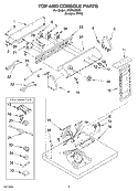 Part Location Diagram of 3394306 Whirlpool HARNS-WIRE