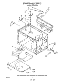 SECTION Diagram and Parts List for MW8650XS4  Whirlpool Microwave