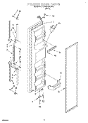 Part Location Diagram of 4387250 Whirlpool DISCONTINUED