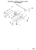 FREEZER CONTROL PANEL Diagram and Parts List for KSSS48QDW02  KitchenAid Refrigerator