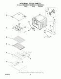 INTERNAL OVEN PARTS Diagram and Parts List for KEBS208SSS04  KitchenAid Wall Oven