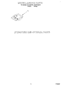 MISCELLANEOUS Diagram and Parts List for RUD5000HB1  Roper Dishwasher