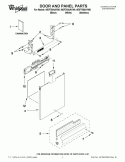 Part Location Diagram of W10350360 Whirlpool USE & CARE GUIDE