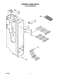 FREEZER LINER Diagram and Parts List for ED20SKXWW00  Whirlpool Refrigerator
