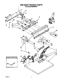 SECTION Diagram and Parts List for KEYE664WAL1  KitchenAid Dryer
