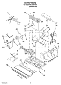 UNIT PARTS Diagram and Parts List for KBLS20ETSS01  KitchenAid Refrigerator