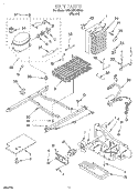 UNIT Diagram and Parts List for 7ED20TKXDN02  Whirlpool Refrigerator