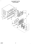 Part Location Diagram of 1160768 Whirlpool INSULATION