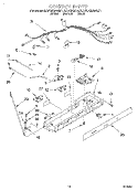 CONTROL Diagram and Parts List for KSUP25QDAL01  KitchenAid Refrigerator