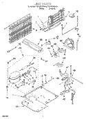 UNIT Diagram and Parts List for ET21NKXGN00  Whirlpool Refrigerator