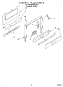 Part Location Diagram of 4372230 Whirlpool PANL-CNTRL