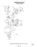 METER CASE Diagram and Parts List for CA2762XSW2  Whirlpool Washer