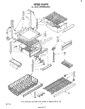 LINER Diagram and Parts List for EB19MKXLWR0  Whirlpool Refrigerator