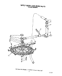 UPPER WASH AND RINSE Diagram and Parts List for KUDA22ST2  KitchenAid Dishwasher