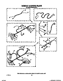 WIRING HARNESS Diagram and Parts List for KEBS246WBL1  KitchenAid Wall Oven