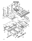 SHELF, LIT/OPTIONAL Diagram and Parts List for ET18RKXYN10  Whirlpool Refrigerator