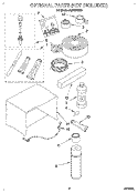 OPTIONAL Diagram and Parts List for ACR124XD0  Whirlpool Air Conditioner
