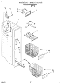 FREEZER LINER Diagram and Parts List for KSRB22QDBL01  KitchenAid Refrigerator