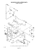 Part Location Diagram of 4315379 Whirlpool PIPE-MNFLD