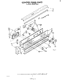 SECTION Diagram and Parts List for RB260PXK0  Whirlpool Wall Oven