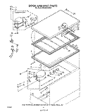 SECTION Diagram and Parts List for EH09EFXPW07  Whirlpool Freezer
