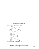 MISCELLANEOUS Diagram and Parts List for KAWE764WWH0  KitchenAid Washer