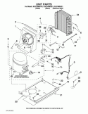 Part Location Diagram of W10483743 Whirlpool HARNESS