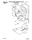 SECTION Diagram and Parts List for AD0402XZ1  Whirlpool Dehumidifier