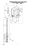 POWERSCREW AND RAM Diagram and Parts List for KUCC151DBL0  KitchenAid Trash Compactor