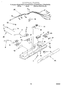 CONTROL Diagram and Parts List for KSRB25FHBL04  KitchenAid Refrigerator