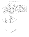 Part Location Diagram of 63624 Whirlpool Top (Toast)