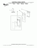 Part Location Diagram of W10245199 Whirlpool BRKT-CNTRL