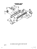 CONSOLE Diagram and Parts List for CA2751XWW0  Whirlpool Washer