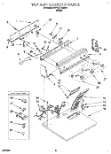 SECTION Diagram and Parts List for KEYL517BWH2  KitchenAid Dryer