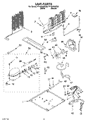 UNIT, OPTIONAL Diagram and Parts List for TT18AKXKT00  Estate Refrigerator