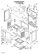 Part Location Diagram of W10137233 Whirlpool INSULATION