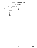 MISCELLANEOUS, LIT/OPTIONAL Diagram and Parts List for LBR4221EW1  Whirlpool Washer