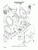 Part Location Diagram of W10111028 Whirlpool HARNS-WIRE