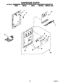 Part Location Diagram of 2300471T Whirlpool ARM-DISPSR