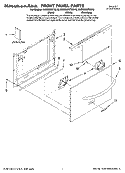 Part Location Diagram of W10155577 Whirlpool Instructions, Installation