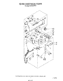 OVEN ELECTRICAL Diagram and Parts List for SE960PEPW3  Whirlpool Range