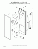 Part Location Diagram of L2217535S Whirlpool DOR-FIP Stainless Steel