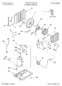 UNIT, LITERATURE Diagram and Parts List for BPAC0500AS3  KitchenAid Air Conditioner