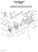 ICEMAKER PARTS, OPTIONAL PARTS (NOT INCLUDED) Diagram and Parts List for GB9SHKXMQ03  Whirlpool Refrigerator
