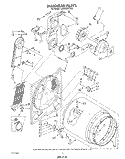SECTION Diagram and Parts List for LE6880XTM0  Whirlpool Dryer