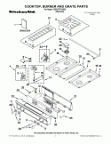 Part Location Diagram of WPW10116103 Whirlpool Touchpad