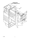 LINER Diagram and Parts List for TT14CKXXW00  Estate Refrigerator