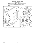 INSTALLATION Diagram and Parts List for ACQ214XD0  Whirlpool Air Conditioner