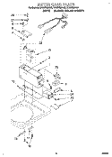 METER CASE Diagram and Parts List for CAE2792AG0  Whirlpool Washer