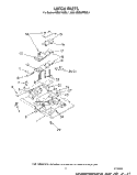 LATCH Diagram and Parts List for KEBS276SBL1  KitchenAid Wall Oven
